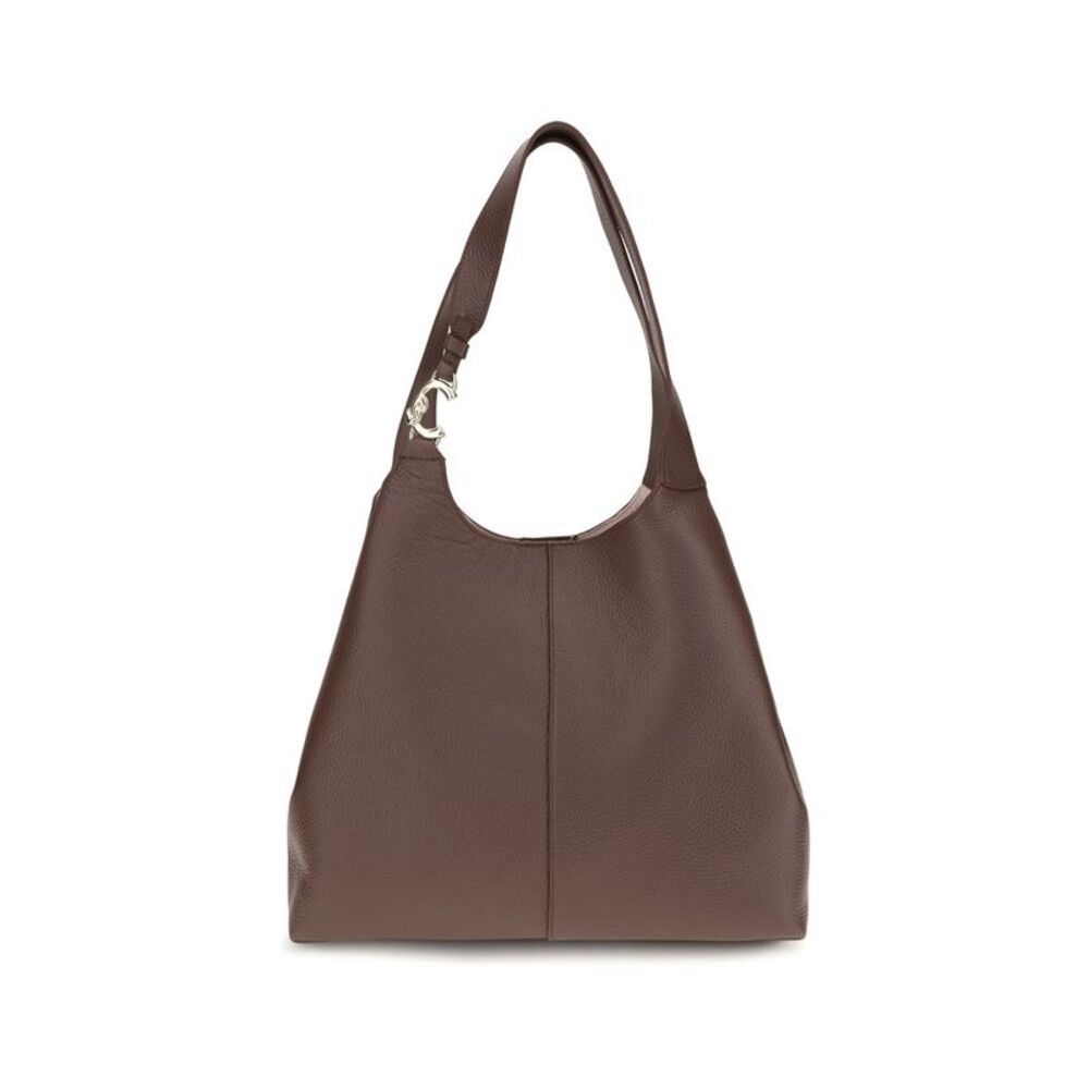 Coccinelle Brown Calf Leather Bos Taurus Shoulder Women's Bag
